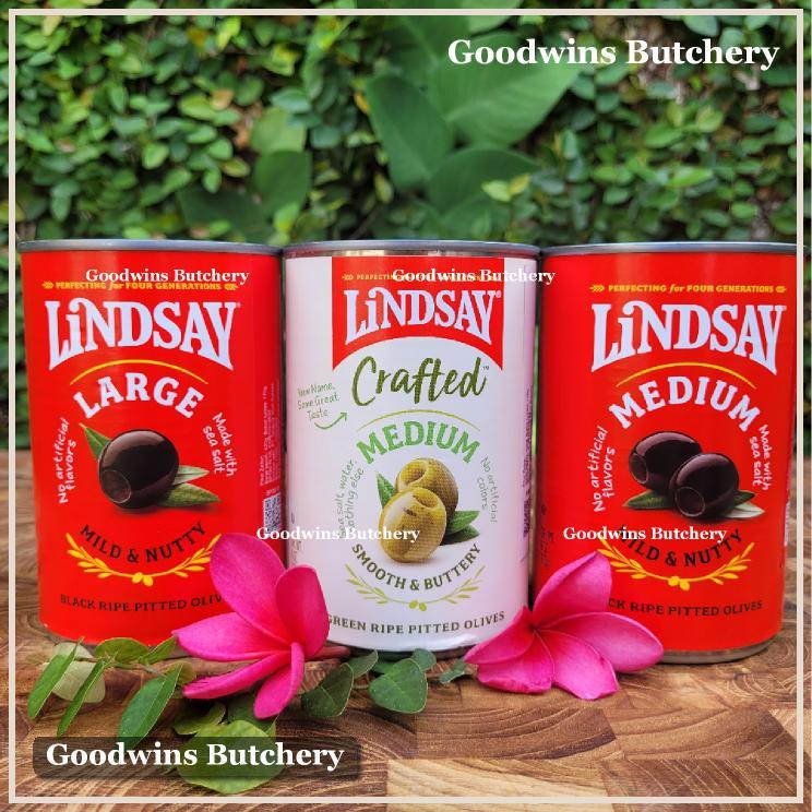 

Zaitun BLACK & GREEN OLIVE | Large & Medium Ripe & Pitted | Lindsay Spain Spanyol 6oz 420g