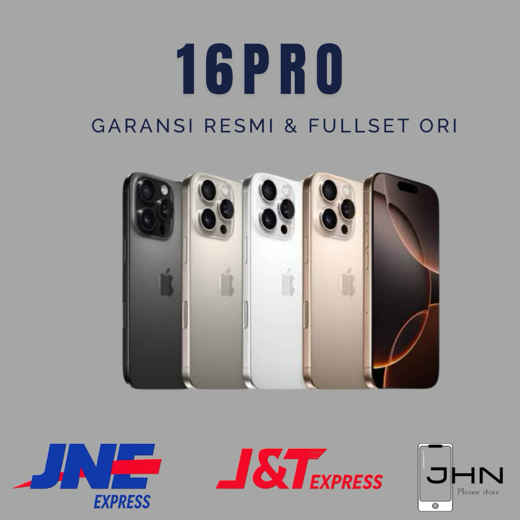 Iphone 16 Pro 128GB 256GB FULLSET RESMI SECOND LIKE NEW EX IBOX