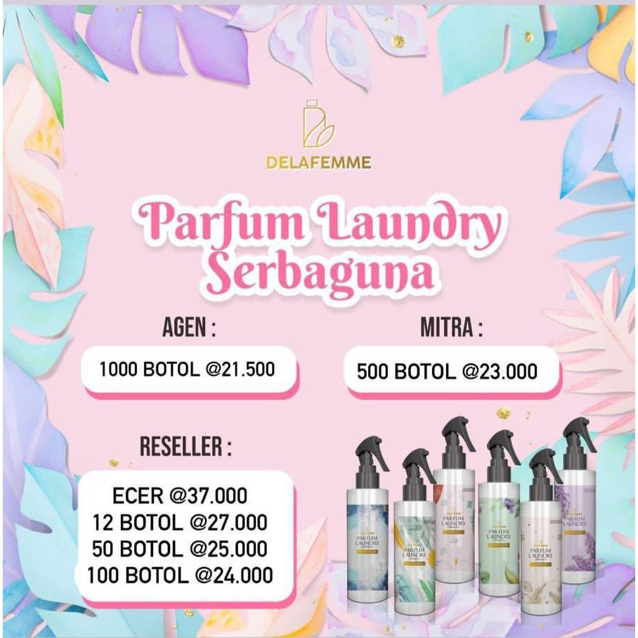 DELAFEMME Parfum Laundry Serbaguna