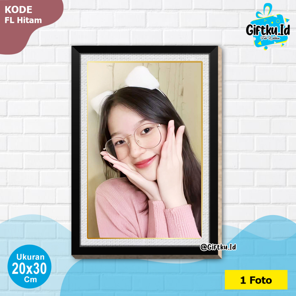 Cetak Foto Custom Bingkai Hiasan Dinding Aesthetic Kekinian