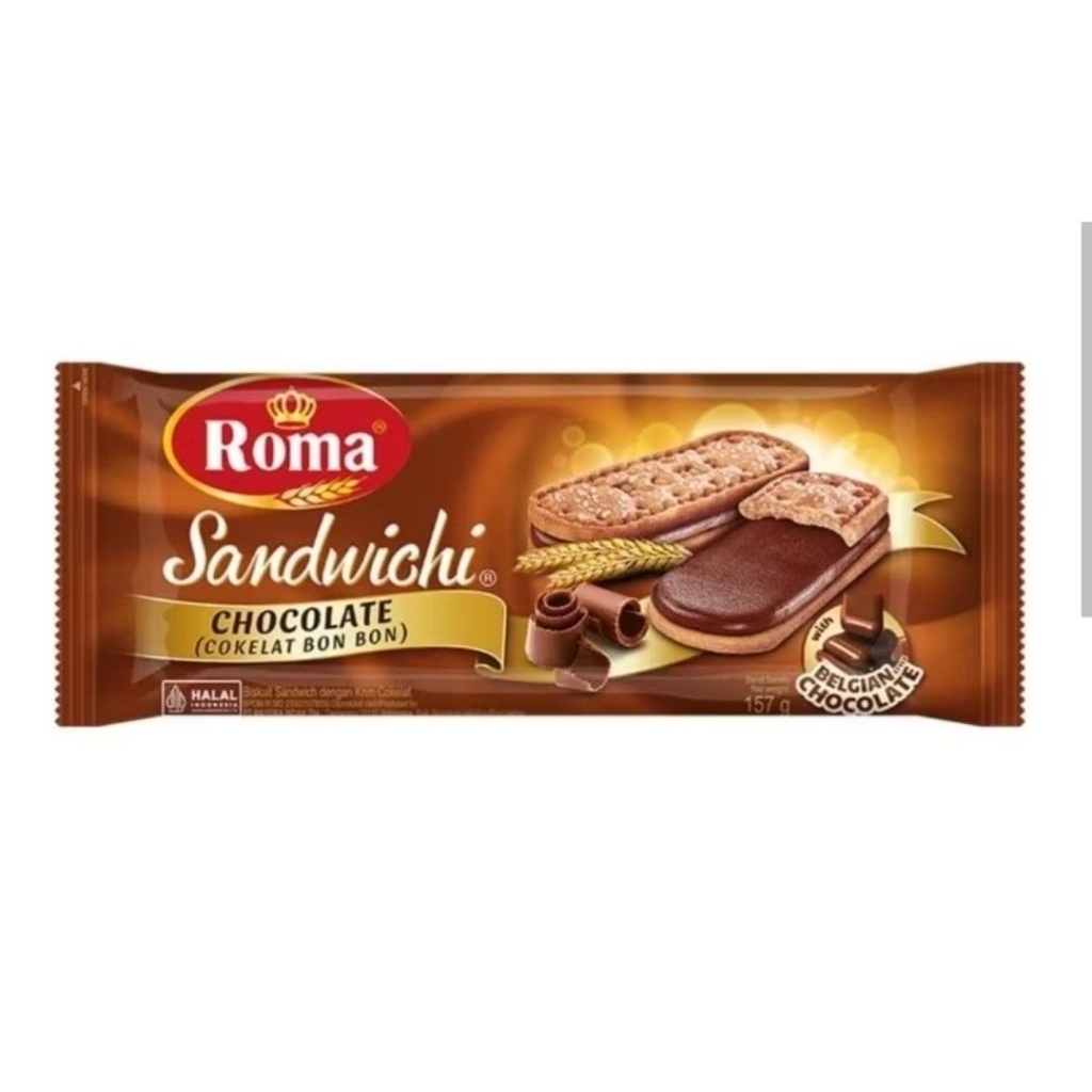 

Roma Biskuit Sandwichi Chocolate 206 gram