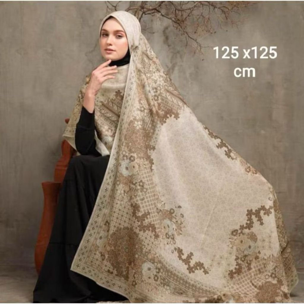hijab segi empat motif syar'i