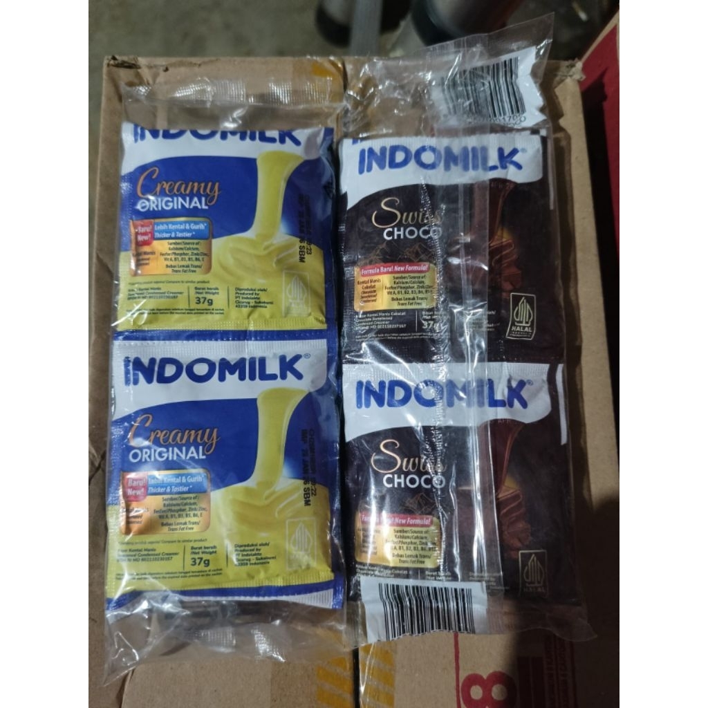 

Susu Kental Manis Indomilk 1 renceng isi 6
