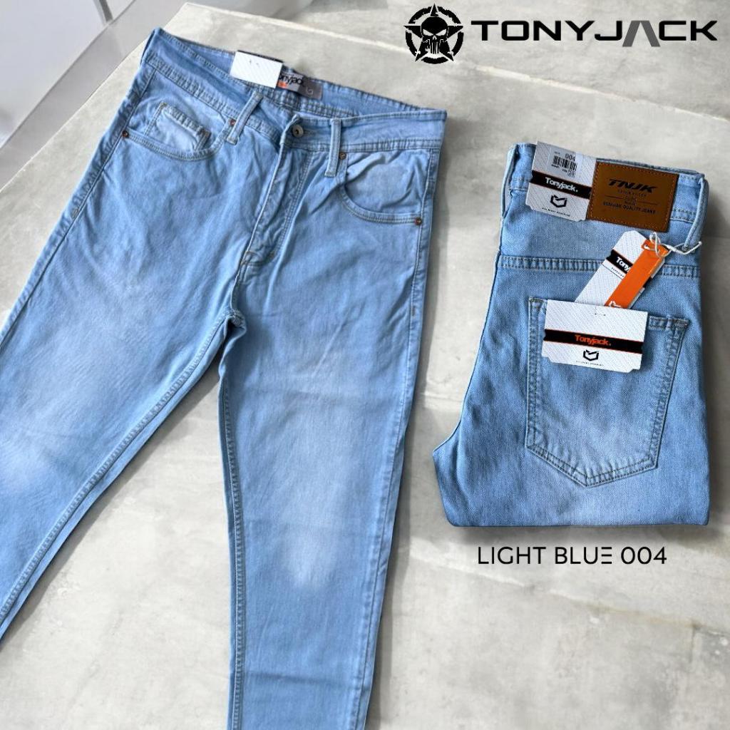 Tony Jack Venice Blue Celana Jeans Slimfit Pria Stretch Urban Series