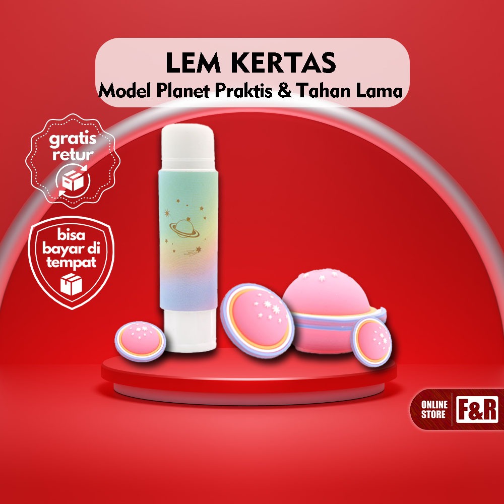 

Lem Kertas Anak Motif Karakter Planet Lucu DIY Lem Kertas Imut Model Planet Lem Praktis untuk Sekolah Lem Kertas