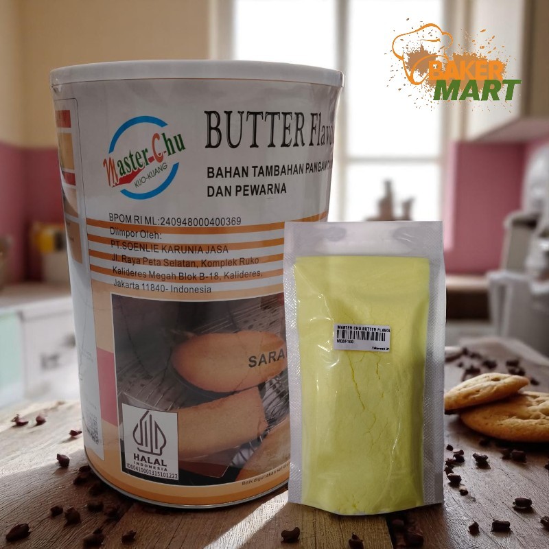 

Master Chu Butter Flavoured / Perisa Bubuk Aroma Butter 100 Gr
