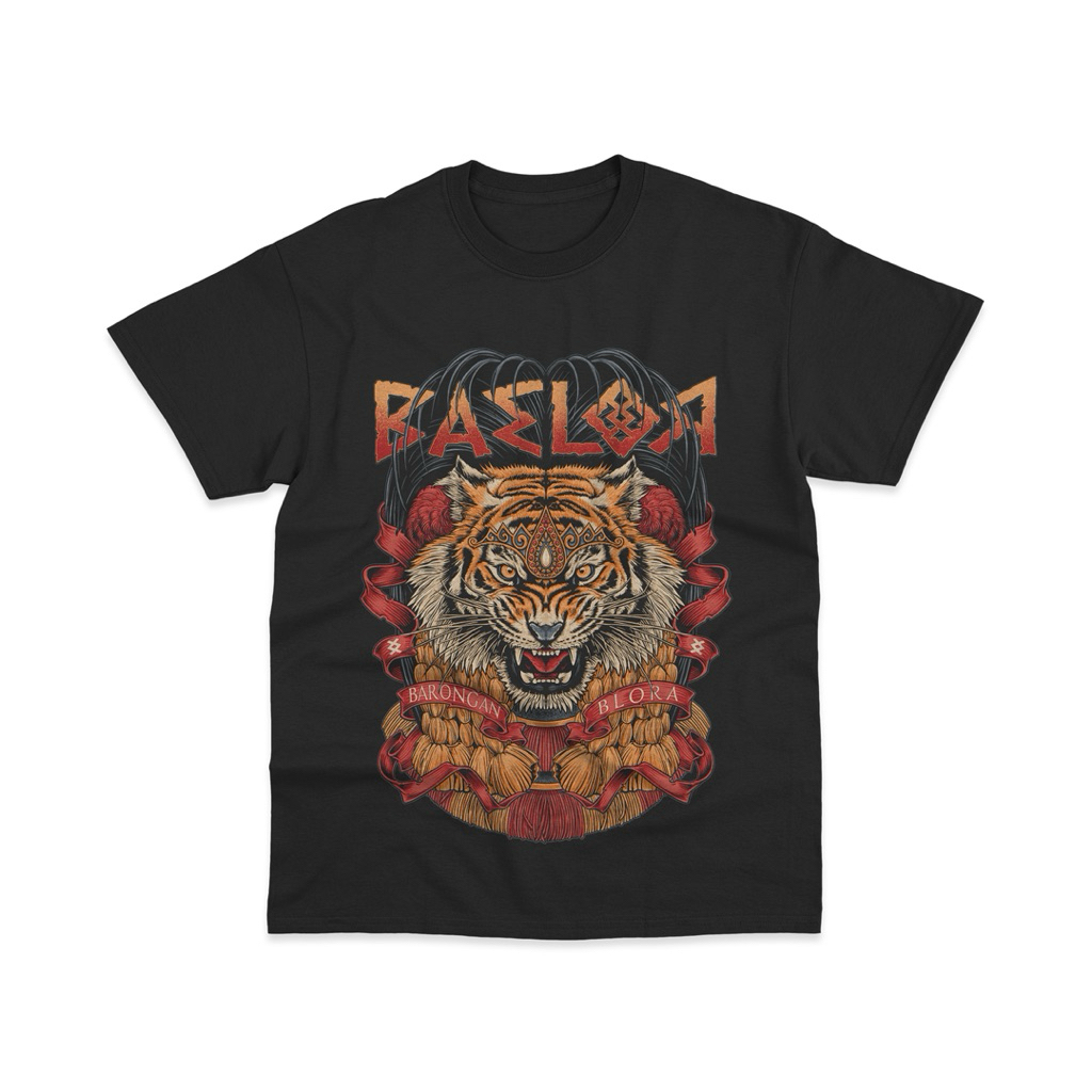 KAOS BAELOR "Barongan Blora" T-Shirt Pria/Wanita Black