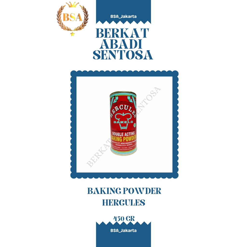 

BAKING POWDER HERCULES (450 GR)
