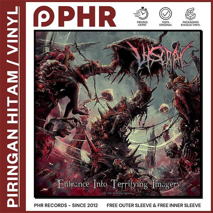Vinyl VISCRAL - Entrance Into Terrifying Imagery [Piringan Hitam]