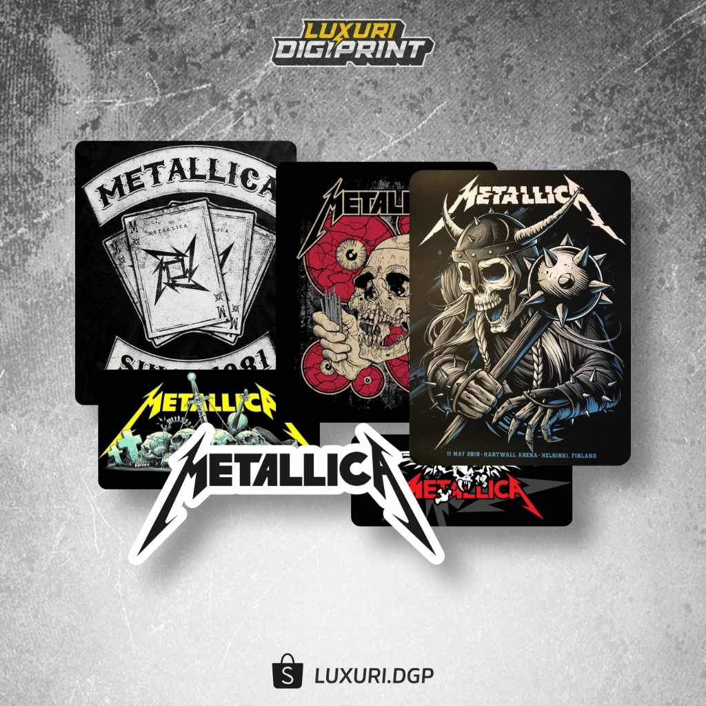 

COD | STIKER "METALICA" | STIKER SATUAN | STIKER MUSIC | STIKER BAND
