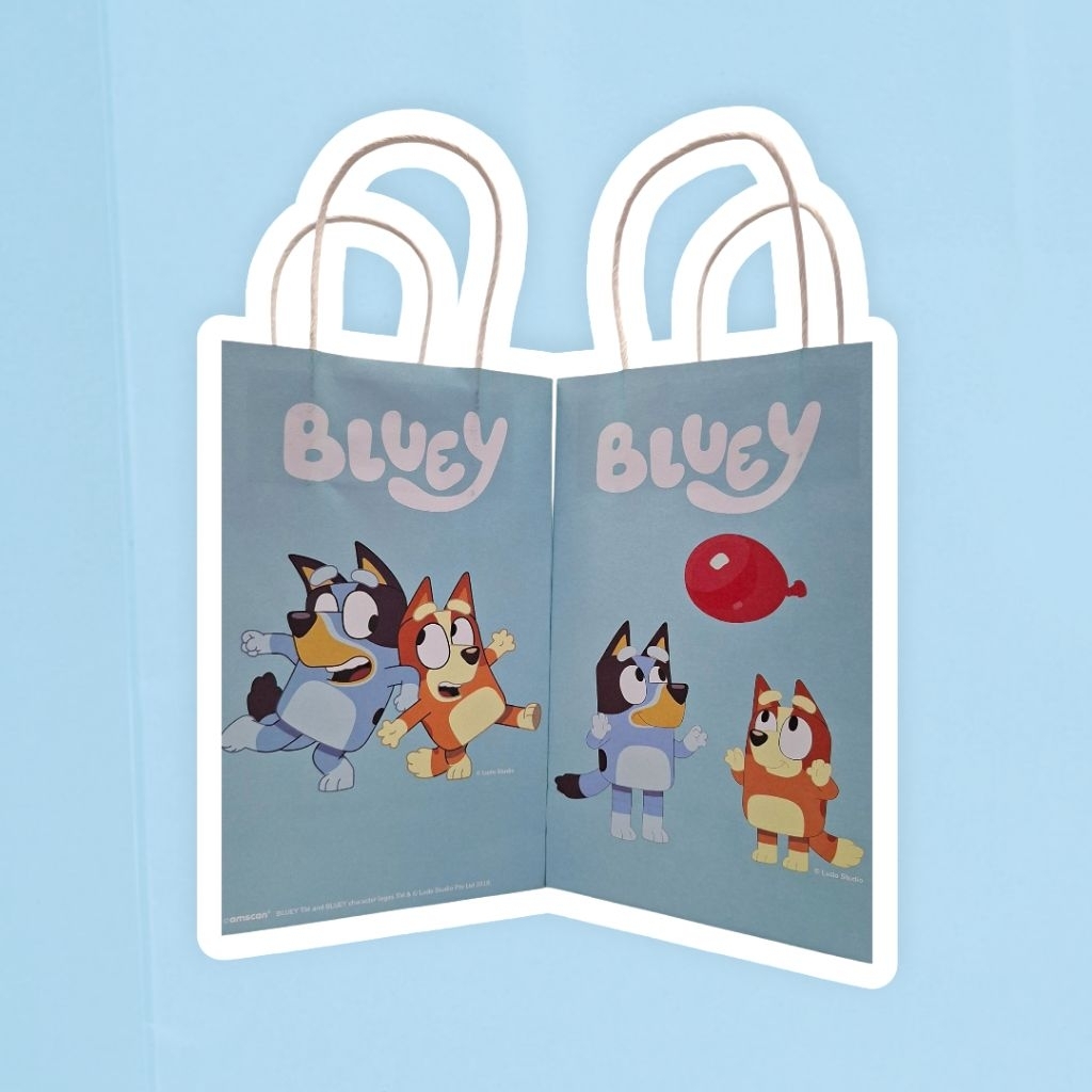

Bluey Kraft Paper Bag