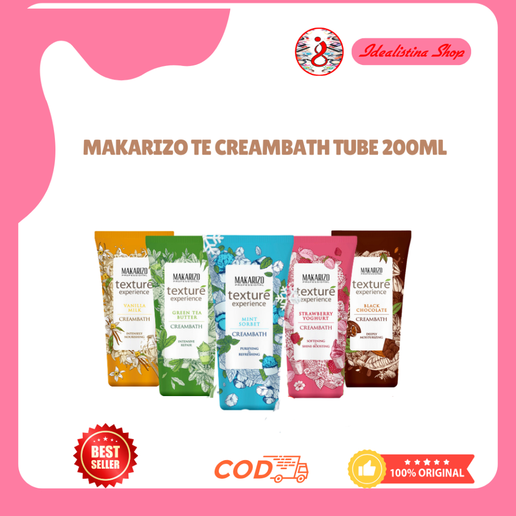 Makarizo Texture Experience CreamBath 200ml