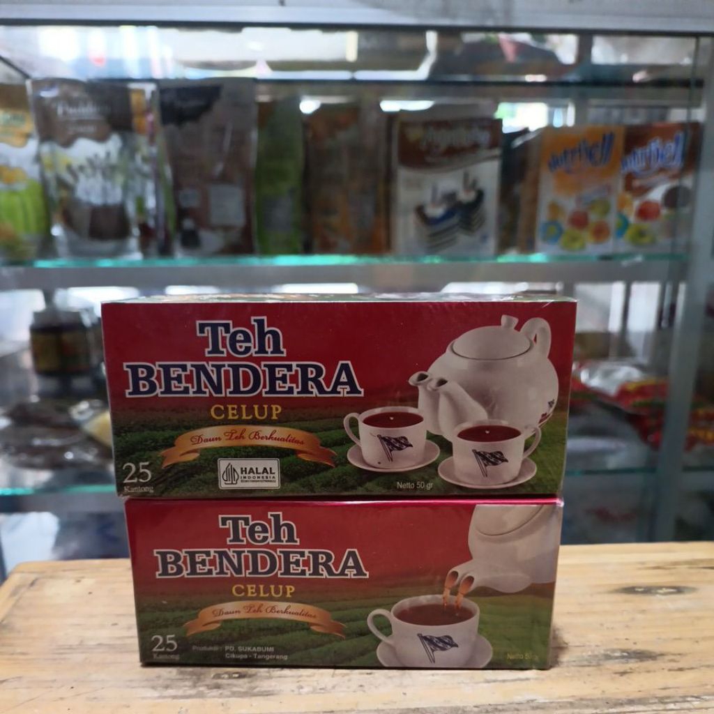 

Teh Celup Bendera 25 kantong