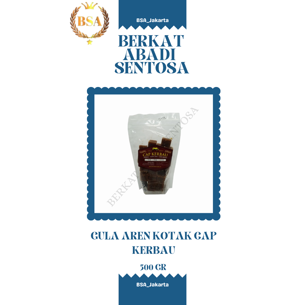 

GULA AREN KOTAK CAP KERBAU (500 GR)