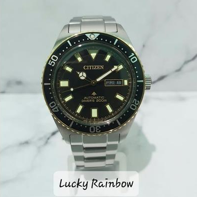 Jam Tangan Citizen Diver Automatic NY0125-83E ORIGINAL - Black Dial