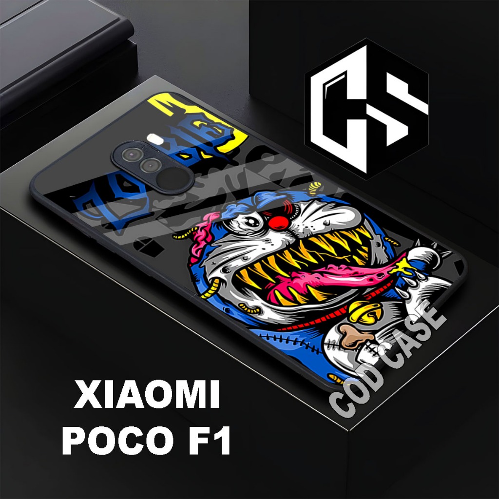 (COD 104)Softcase Glossy POCO F1/case poco f1 glitter/casing poco f1 glitter/case poco f1