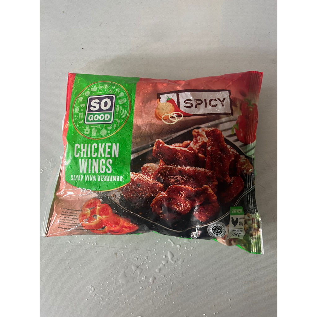 

So Good Spicy Wings 400gr