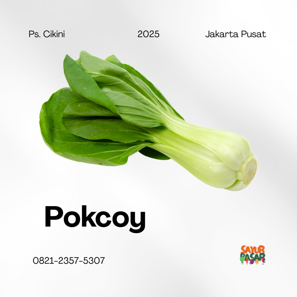 

Pokcoy / Pakcoy Segar – Sayur Favorit untuk Tumisan & Sup 250gr