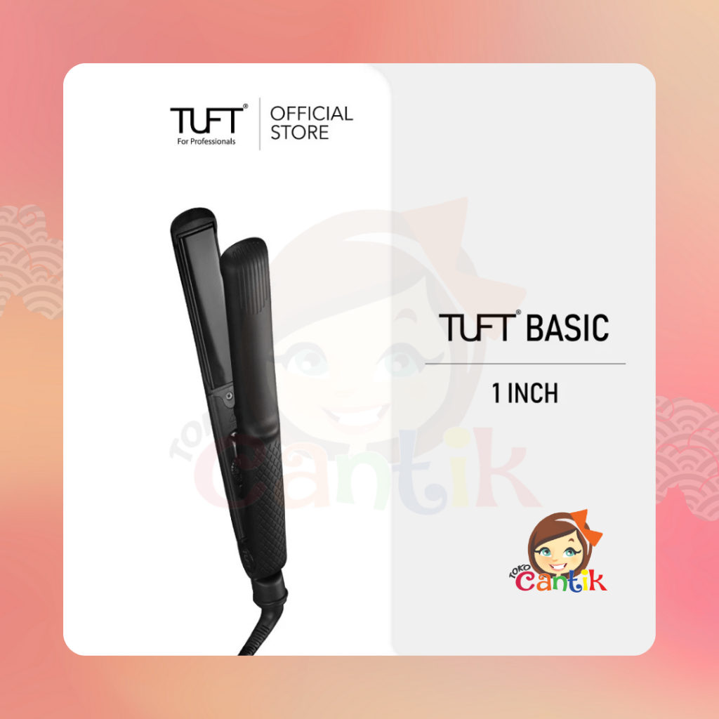 Catok Tuft Basic 1" Straightening Iron 6009