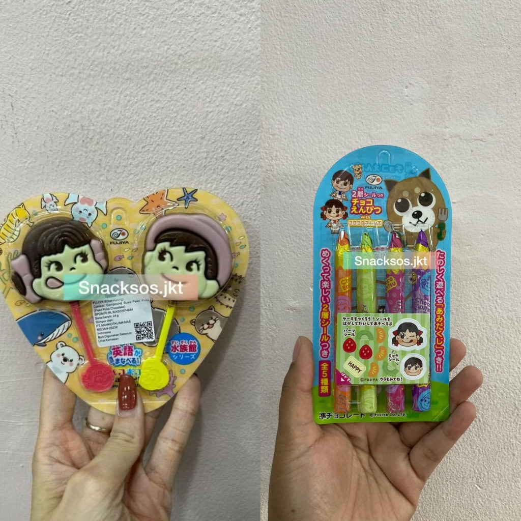 

FUJIYA PENCIL CHOCOLATE / FUJIYA PEKO POKO STICK CHOCOLATE JEPANG