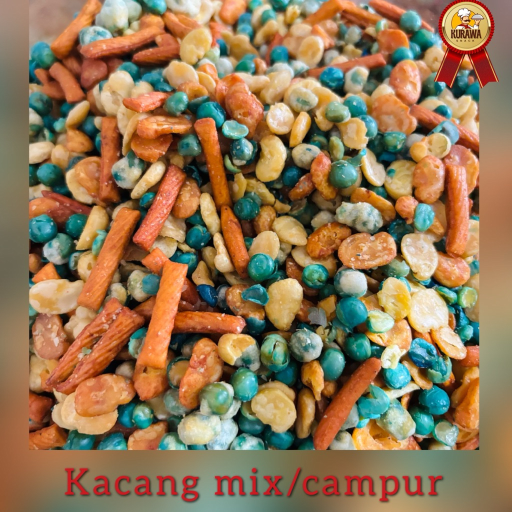 

PROMO Kacang campur/kacang mix isi berbagai macam kacang kacangan cemilan snack gurih
