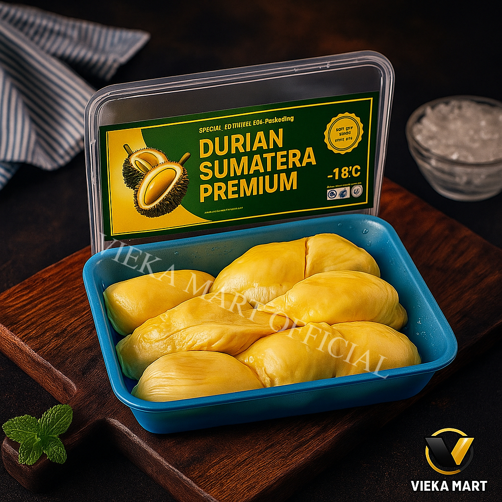 

Durian Sumatera Premium (Blue Box) 500 gram