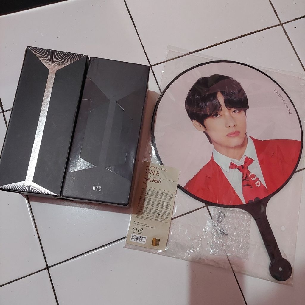 All Include | Lightstick BTS ver Special Edition Official free Lightstick BTS ver 3 unofficial and I