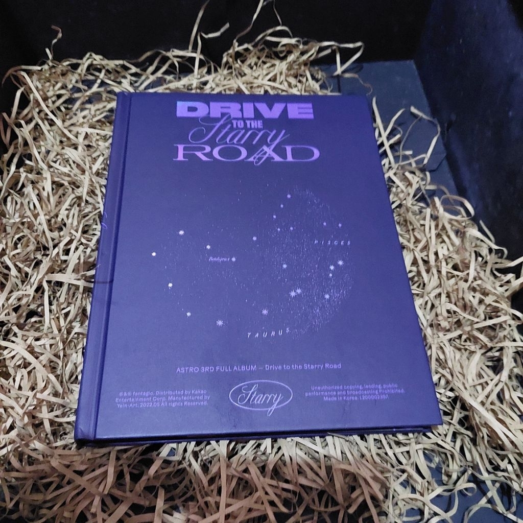 Album KPOP ASTRO Drive to the Starry Road fullset preloved unsealed