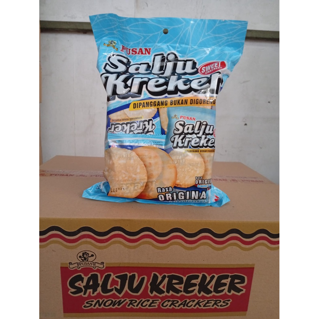 

salju kreker pusan bag/ snow rice crackers
