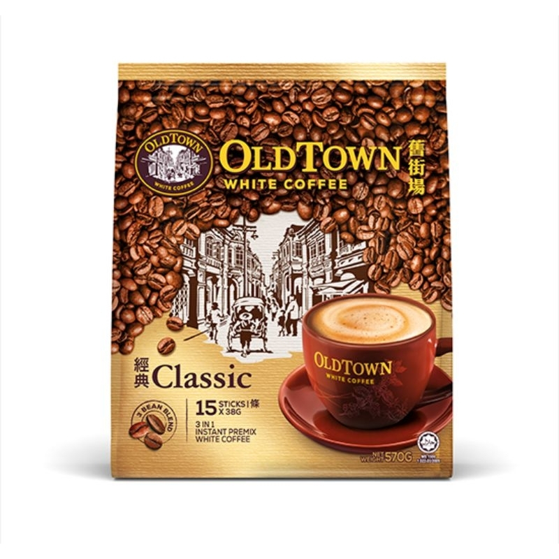 

Old Town Oldtown White Coffee Classic / Klasik 15 Sachets
