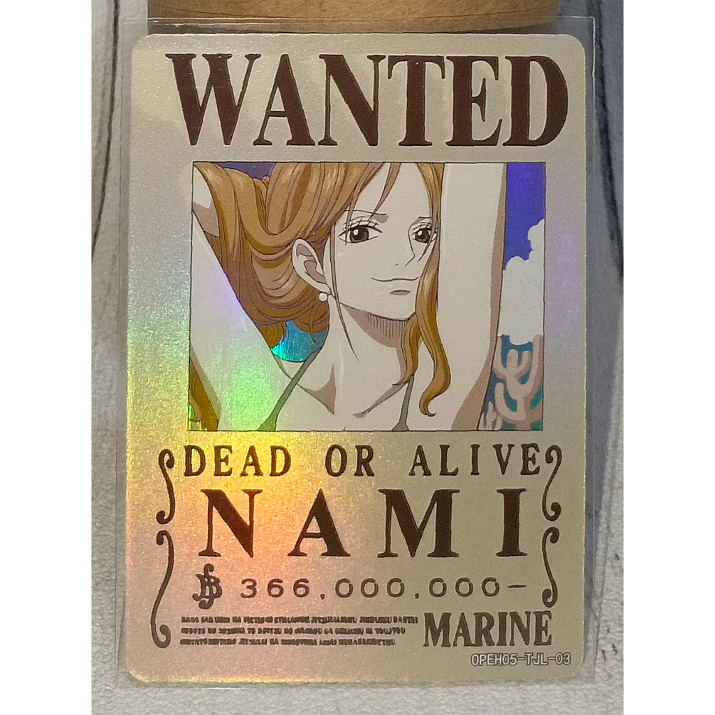 Kartu Anime One Piece Bounty Hunter