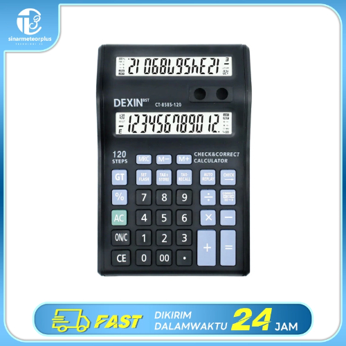

Calculator Kalkulator 12 Digits 2 Display Calculator 2 Display Layar LCD / Kalkulator 12 Digits