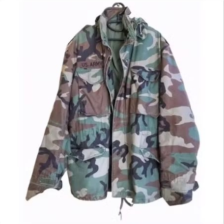 Jaket M65 woodland US Army
