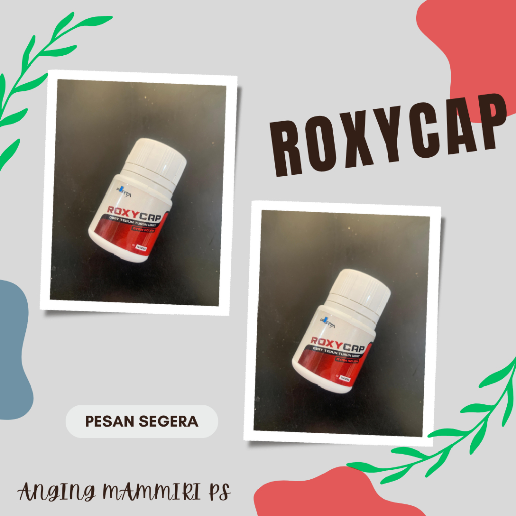ROXYCAP (Obat hewan Lumpuh dan nyeri sendi)