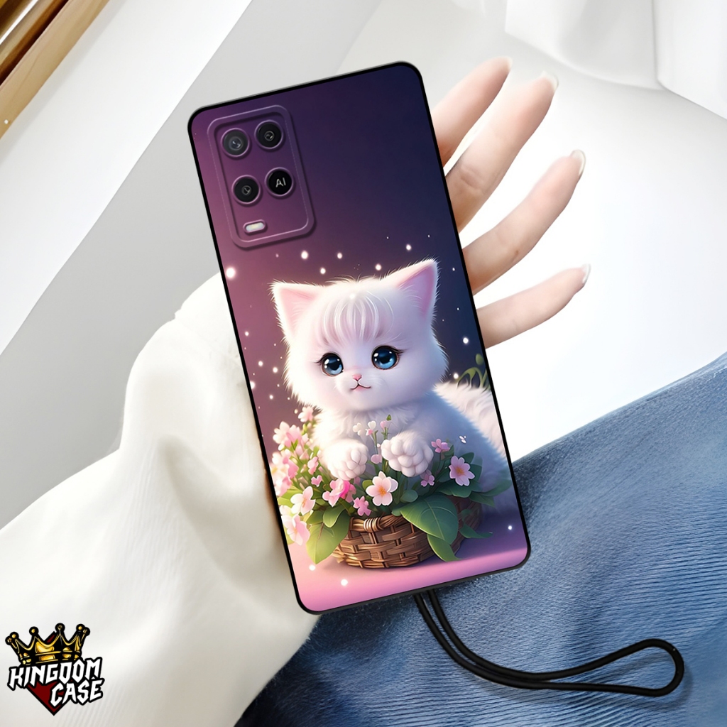 Case OPPO A54 Free Strap Case Terbaru 2025 | Case Keren - Softcase Pelindung Hp OPPO A54 - Kesing le