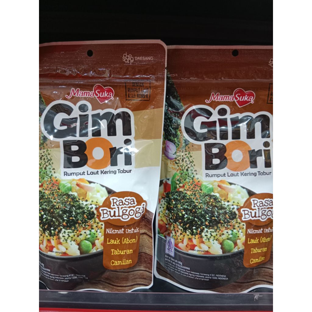 

Gimbori mamasuka rasa bulgogi (60) gr