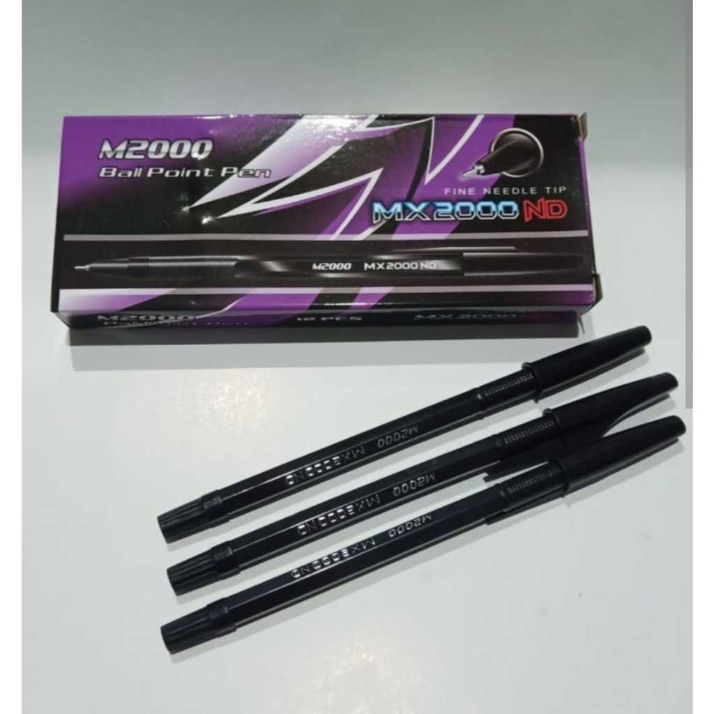 

BULPEN HITAM MX2000 1 Lusin isi 12