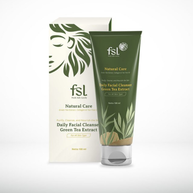 FSL Daily Facial Cleanser - Sabun Wajah untuk Semua Jenis Kulit