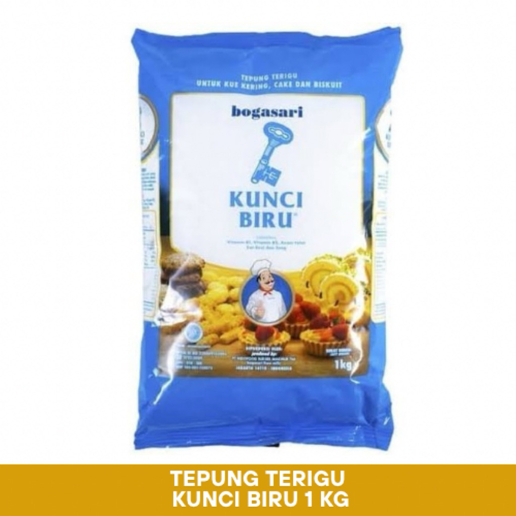 

TEPUNG TERIGU KUNCI BIRU - KUNCI BIRU KEMASAN 1 KG