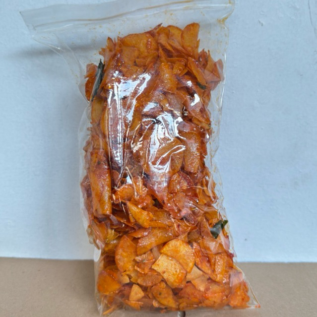 

RB 500GRM Kripik Singkong Pedas Manis MELTED CARAMEL Balado Rujak Viral