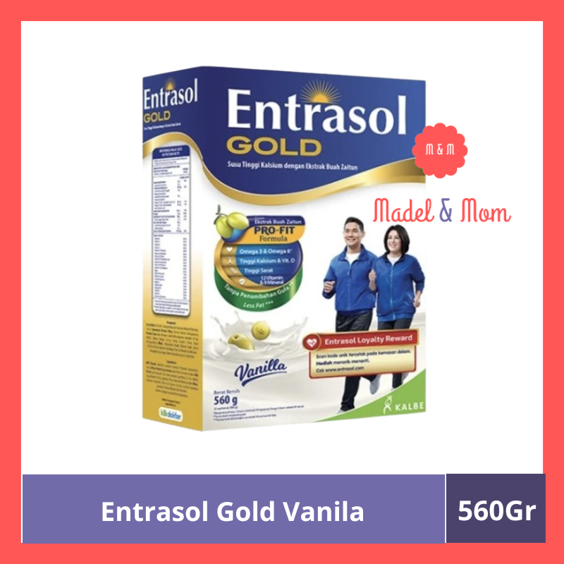

ENTRASOL GOLD VANILA 560 GR