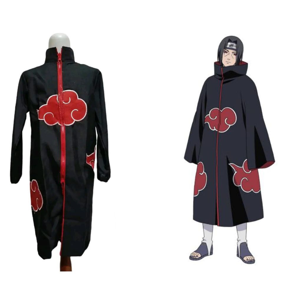 Jubah Akatsuki Anak Kostum Itachi