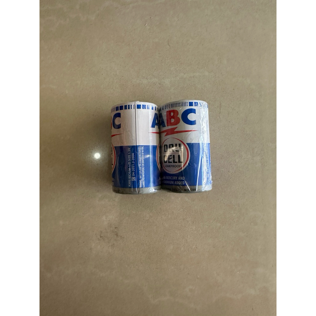 BATU BATERAI ABC BESAR 1 PASANG