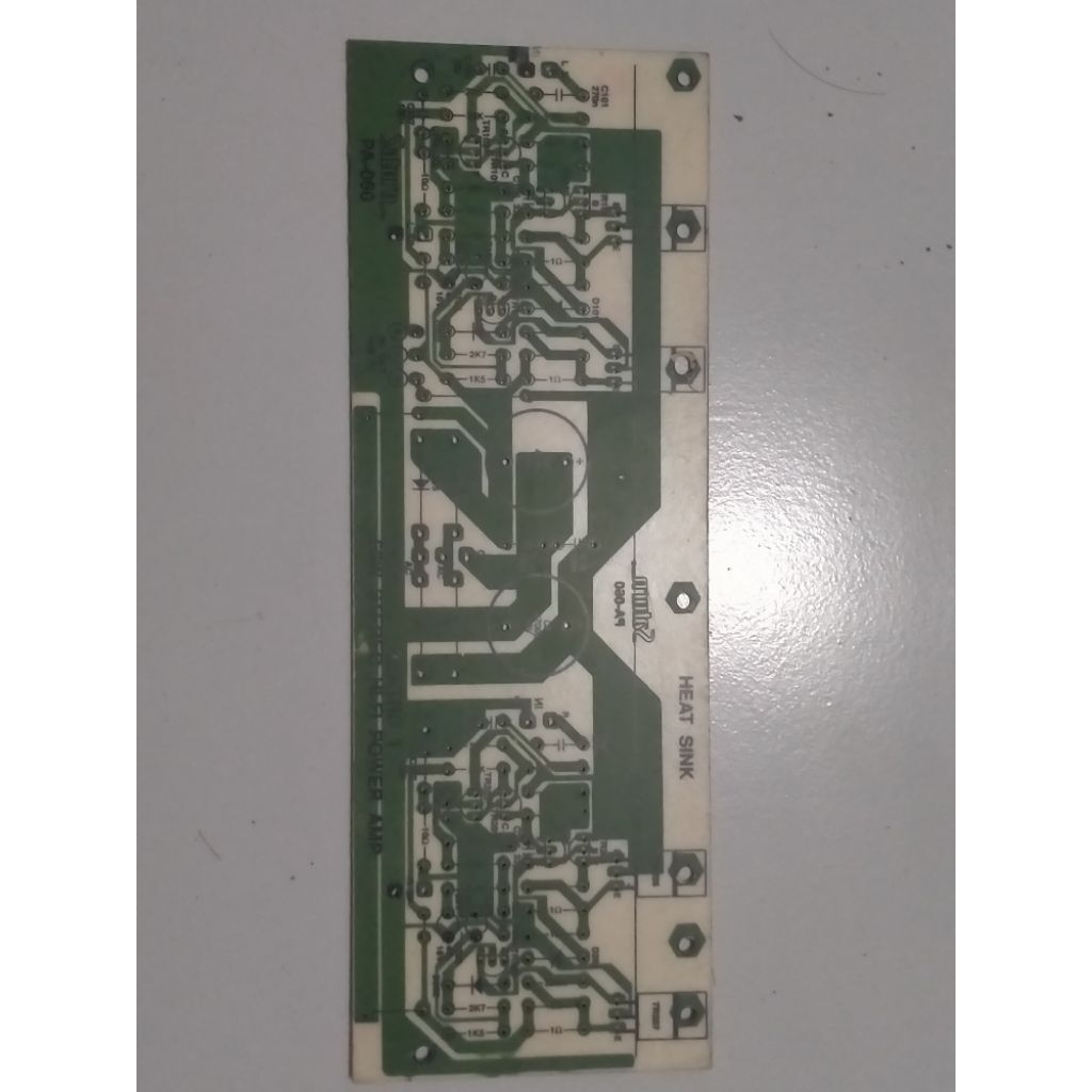 PCB Skematik PA-060 60WATT STEREO HI-FI POWER AMPLIFIER