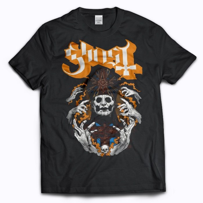 GHOST T-Shirt | Kaos Band GHOST