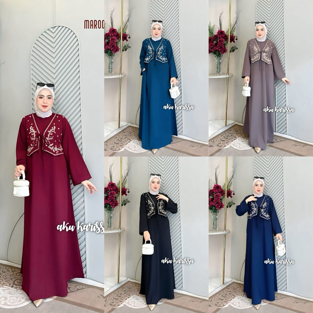 aku karissa anggia dress - Gamis aku karissa - Anggia dress aku karissa