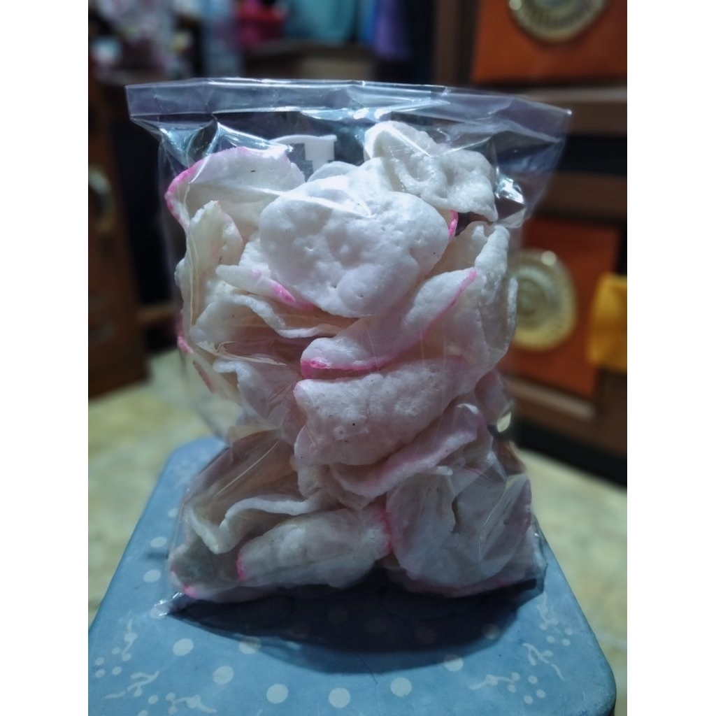 

kerupuk sangrai pasir rasa bawang non minyak