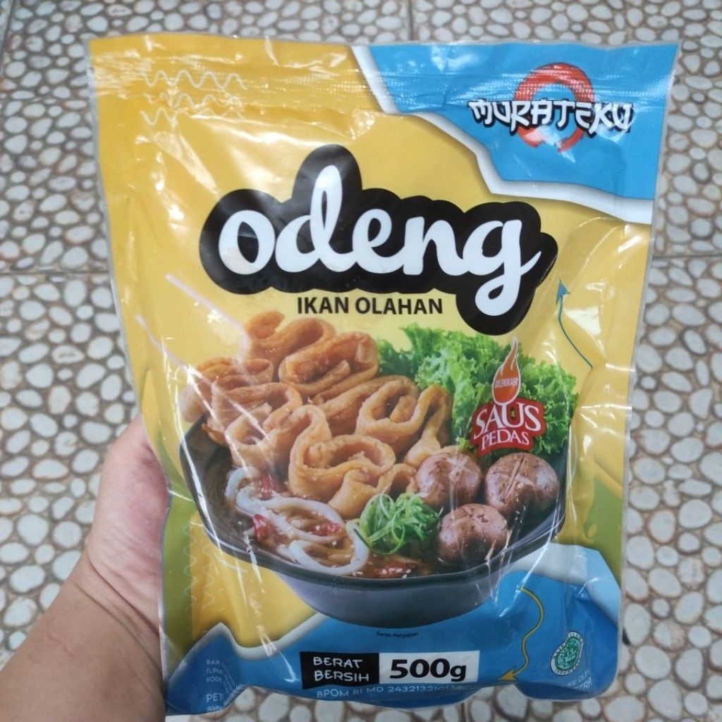 

MURATEKU ODENG IKAN OLAHAN DILENGKAPI SAUS PEDAS 500gr