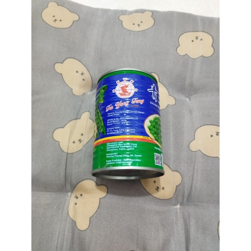 

green peas kacang polong (free bubble)