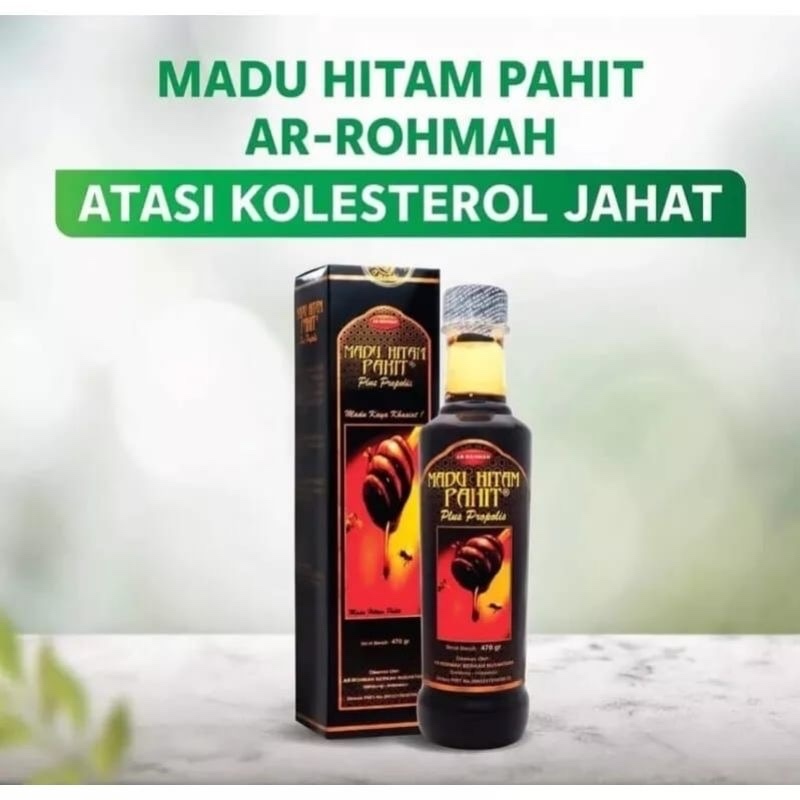 

Madu Hitam Pahit AR-ROHMAH Arrohmah HItam Pahit 470 Gram